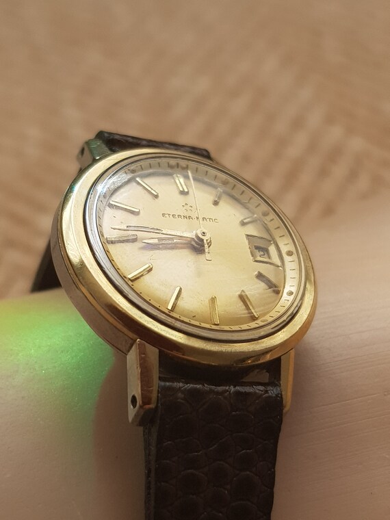Women's vintage Eternamatic wristwatch circa 1960… - image 4