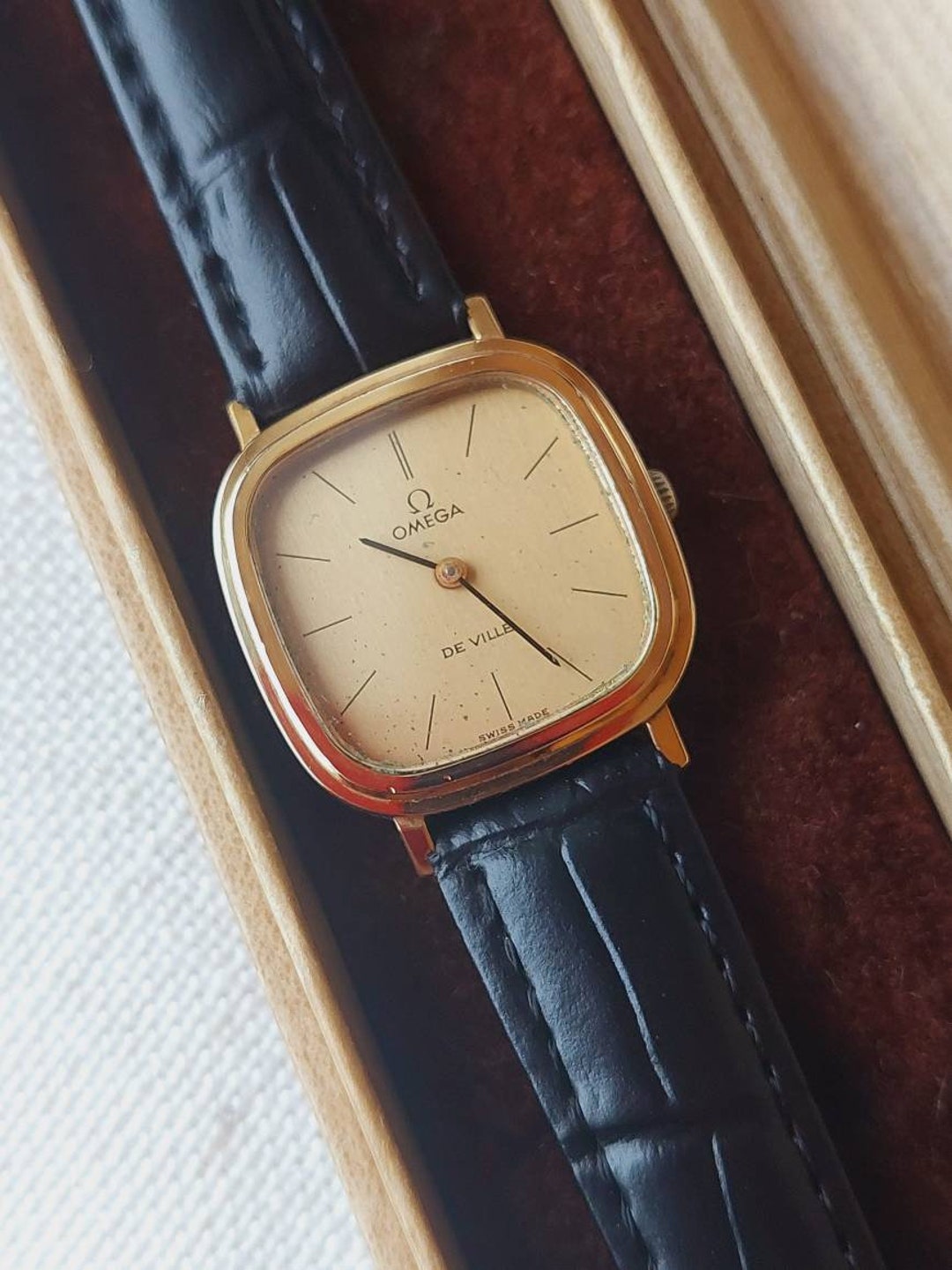 Women's Vintage Omega Wristwatch, Unique Gift Ideas Etsy