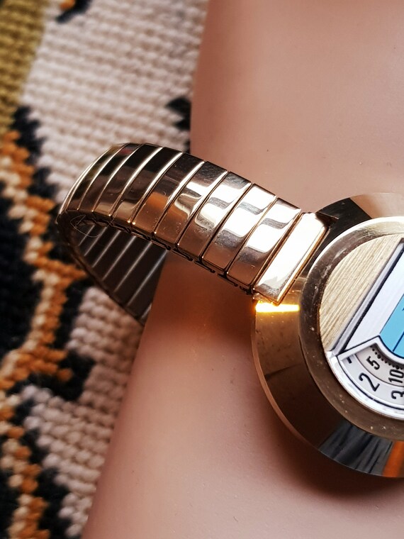 Women's 1970s retro wristwatch, unique vintage gi… - image 6