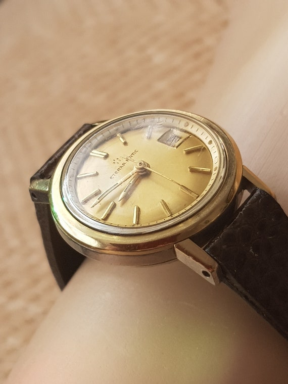 Women's vintage Eternamatic wristwatch circa 1960… - image 8