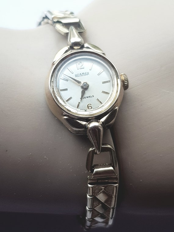 Women's vintage roamer wristwatch, unique gift ide