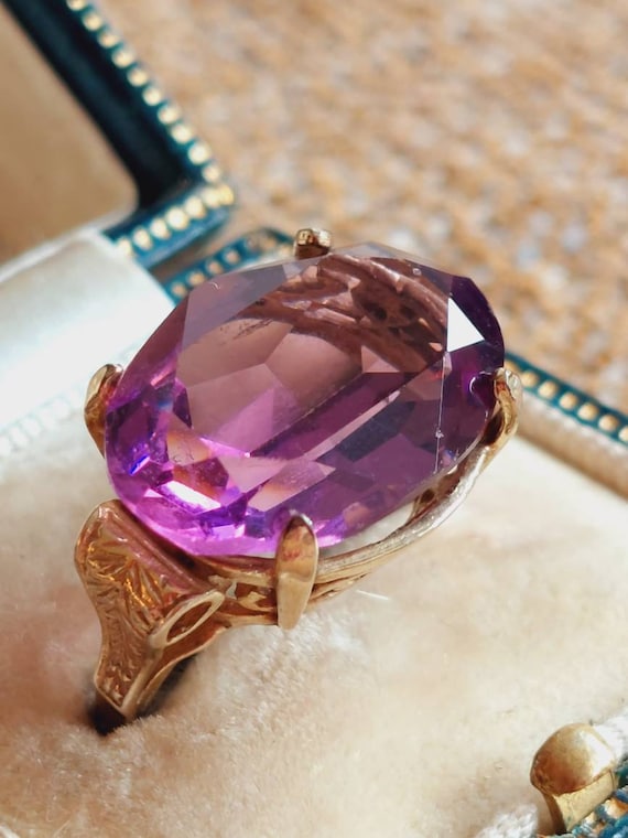 Gemstone and Diamond Cocktail Ring – deBebians