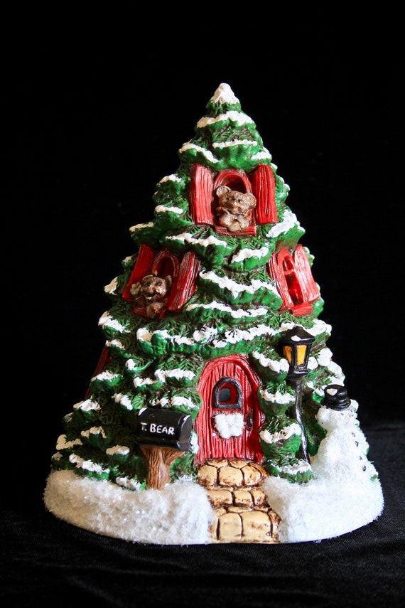 teddy bear christmas tree