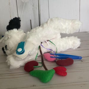 Veterinarian Kit Surgery Patient Puppy - Educational Pretend Play Gift for Kids