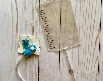 Doctor's Pretend IV Bag - Pretend Play Doctor or Veterinarian