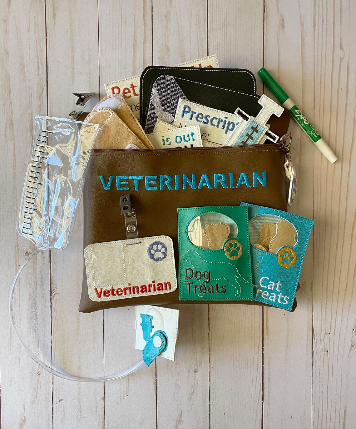 Veterinarian Kit for Kids Educational Teaching Device Etsy
