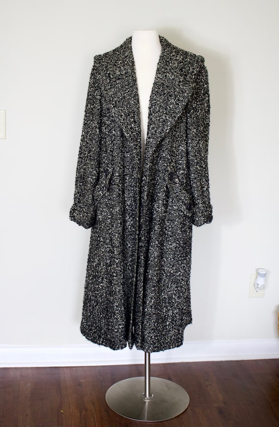Vintage 50's Swansdown Coat | 50's Virgin Wool Coa