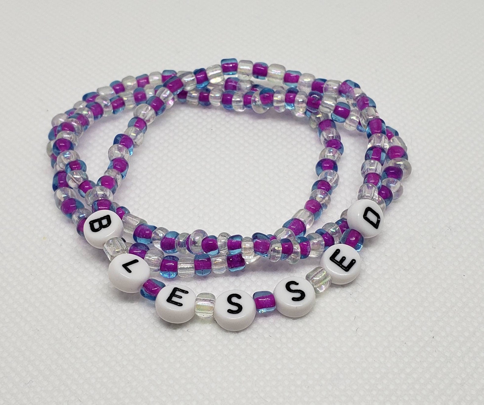 Blessed bracelet set Etsy