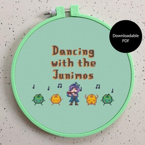 Junimos - Stardew Valley - Cross Stitch Pattern, Instant Download PDF