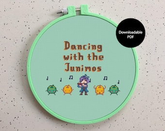 Junimos - Stardew Valley - Cross Stitch patroon, Instant Download PDF