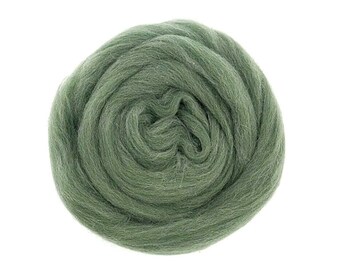 Ochre Extra Fine Merino Wool RovingNeedle Felting Wool Rovingweaving wet feltingfinger rovingwool for Spinningfiber art diy