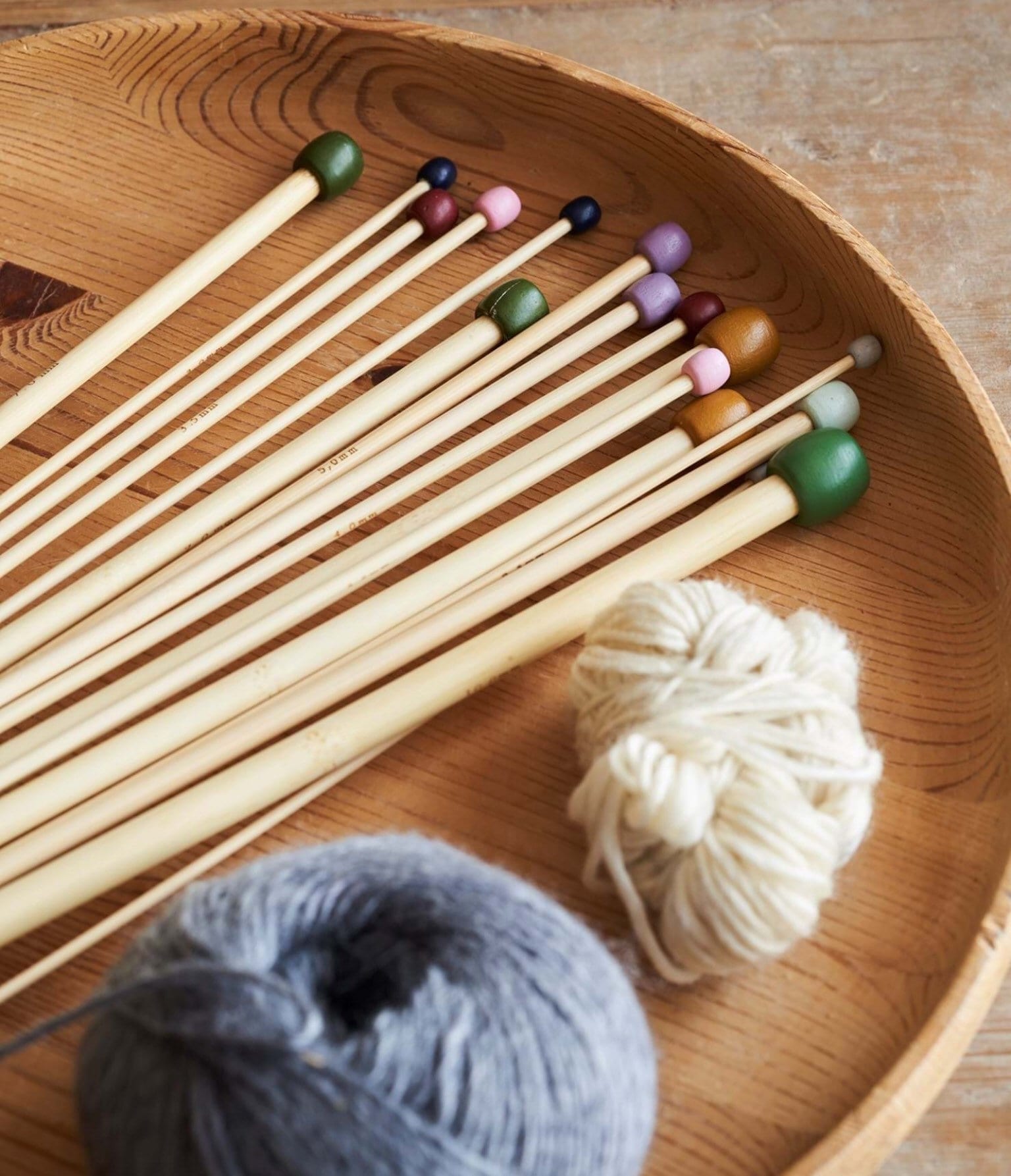 Long Straight Bamboo Knitting Needle 5mm / 35cm / US size 8 / Etsy