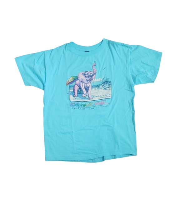Vintage 1980s Elephant Walk Graphic tshirt - image 4