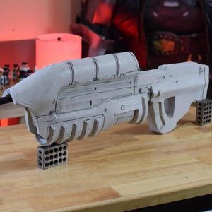 Halo 3 MA5C Printable Template - Cosplay Blueprint