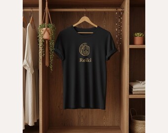 Reiki Healing Unisex Softstyle T-Shirt, Energy Healing Tee