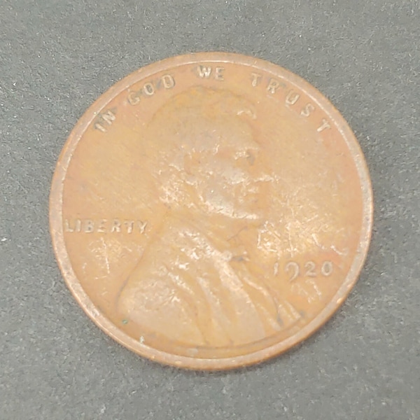 1920 P Lincoln Wheat Penny