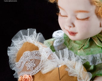 アンティークドイツ磁器ファゾルド＆シュタウフスイス子供用ピン