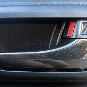 tacoma handle decal wraps metallic black