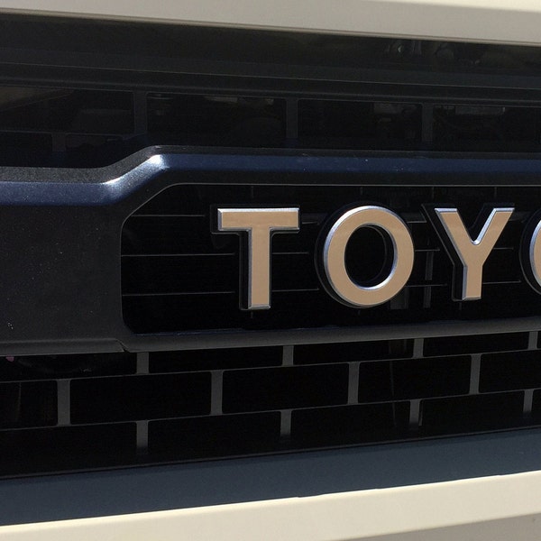 Premium Cast Vinyl Decal Letters for 2015-2021 Tundra TRD PRO Grille-Lifetime Warranty/Free Replacements