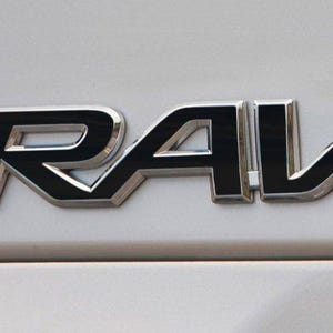 Premium Cast Vinyl Decal Letter Inlays for 2013-2025 RAV4 Rear Door