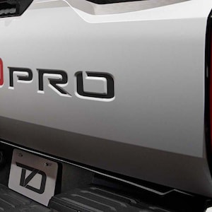 Premium Cast Vinyl Decal Letter Inserts for 2022-2026 Tundra TRD Pro Tailgate