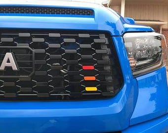Premium Cast Vinyl Heritage Decals for 2019-2021 Tundra TRD PRO Grille