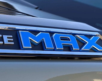Premium Cast Vinyl Decal Inlay Letters for 2023-2026 Sequoia MAX Hood Emblems