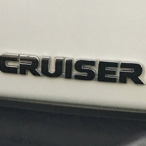 Premium Cast Vinyl Decal Letters for FJ Cruiser Rear Door-Lifetime Warranty/Free Replacements