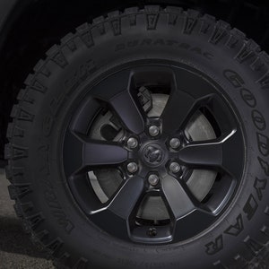 Premium Cast Vinyl Decal Overlays for 2019-2024 RAM Rebel Wheels x4-Lifetime Warranty/Free Replacements