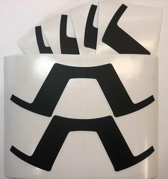 Premium Cast Vinyl Decal Overlays for 2016-2023 Tacoma TRD Off Road Wheels x4