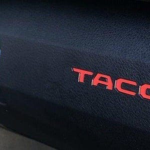 Premium Cast Vinyl Decal Letter Inserts for 2016-2023 Tacoma Glovebox
