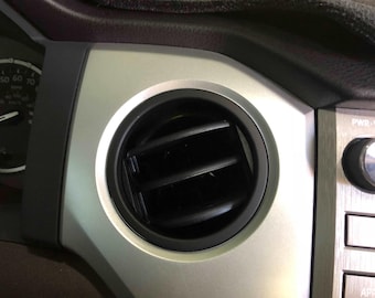 Premium Cast Vinyl Decals for 2014-2021 Tundra AC Vent Rings x4