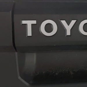 Premium Cast Vinyl Decal Letter Inserts for 2024-2025 Tacoma Tailgate Handle
