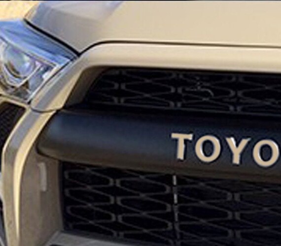 Premium Cast Vinyl Decals For 15 21 4runner Trd Pro Grille Etsy