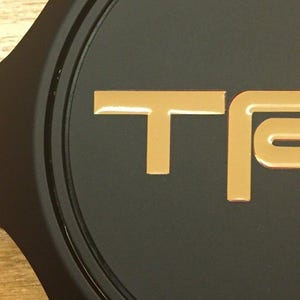 Premium Cast Vinyl Decal Letter Inserts for TRD SEMA Wheel Center Caps x6