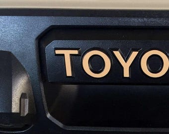 Premium Cast Vinyl Decal Letters for 2016-2023 Tacoma/2014-2021 Tundra Tailgate Handle