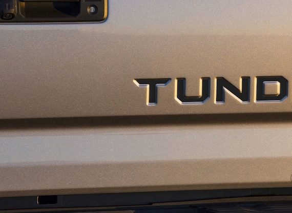 Premium Cast Vinyl Decal Letters for 2014-2021 Tundra Tailgate
