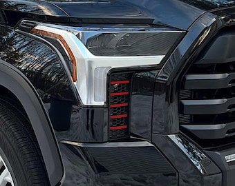 Premium Cast Vinyl Decals for 2022-2025 Tundra Grill Ribs-Lifetime Warranty/Free Replacements