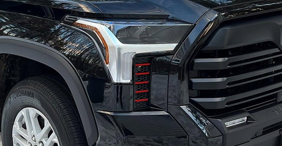 Premium Cast Vinyl Decals for 2022-2025 Tundra Grill Ribs-Lifetime Warranty/Free Replacements