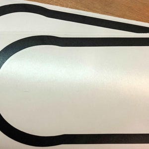 Premium Cast Matte Black Vinyl Decals for 2016-2023 Tacoma Center Console