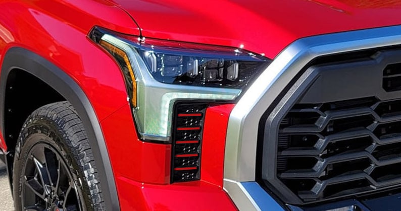 tundra turbo intake grille decals