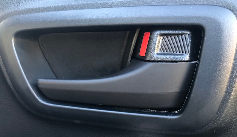 tacoma handle decal wraps matte black