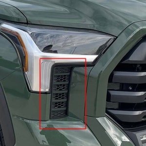 tundra turbo intake grille decals army green