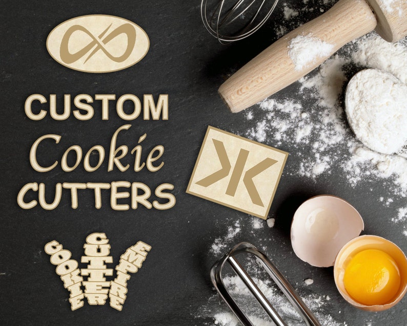 Custom 3D Printed Cookie Cutter Logo Cookie Cutter Etsy