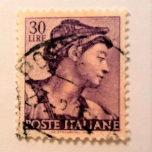 SALE Italiens 30 Lire Briefmarke; Sibilla Eritrea; Mine/H; VF; Hervorragend; um 1964; Kostenloser Versand