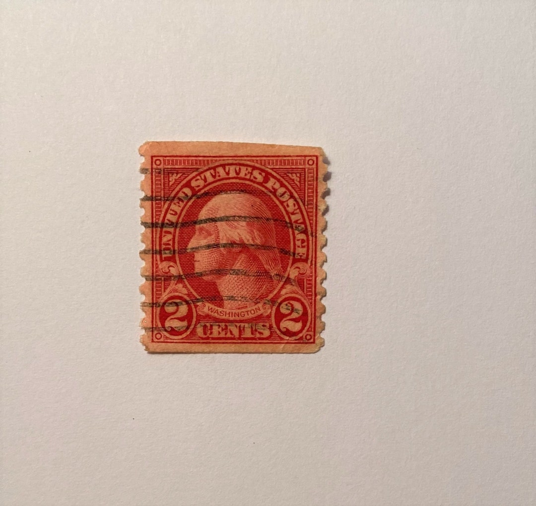 U.S. President Washington 2c Stamp Presidential Etsy