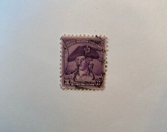 アメリカジョージ・ワシントン3セント使用済切手パープル／バイオレット Purple 3 cent george washington stamp - Etsy 日本