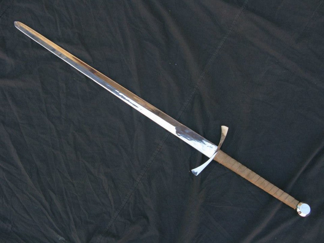 Two Handed Medieval Sword Battle Ready Sword Buhurt Sword Etsy