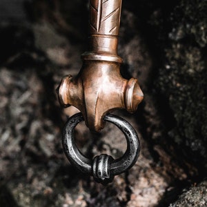 Mjolnir based on illustration of JOHAN EGERKRANS, hand forged hammer, forged mjolnir, viking hammer, custom made hammer, functional hammer. image 4