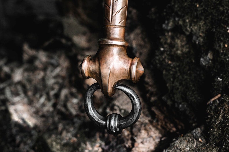 Mjolnir based on illustration of JOHAN EGERKRANS, hand forged hammer, forged mjolnir, viking hammer, custom made hammer, functional hammer. image 4